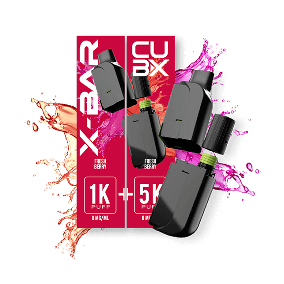 Pods X-BAR CUBX - Fruits Rouges