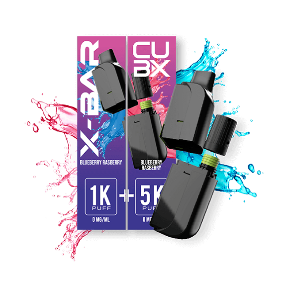 Pods X-BAR CUBX - Myrtille Framboise