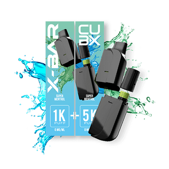 Pods X-BAR CUBX - Super Menthol