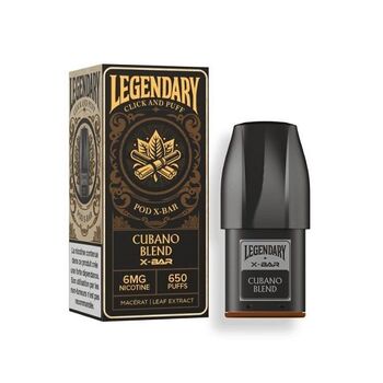 Pod X-BAR CLICK & PUFF - Cubano Blend
