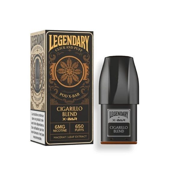 Pod X-BAR CLICK & PUFF - Cigarillo Blend
