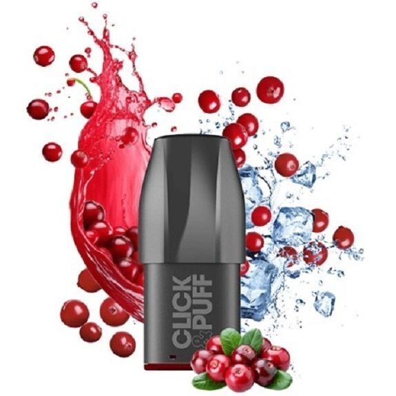 POD X-BAR CLICK & PUFF - Cranberry