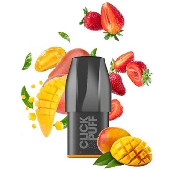 POD X-BAR CLICK & PUFF - Fraise Mangue