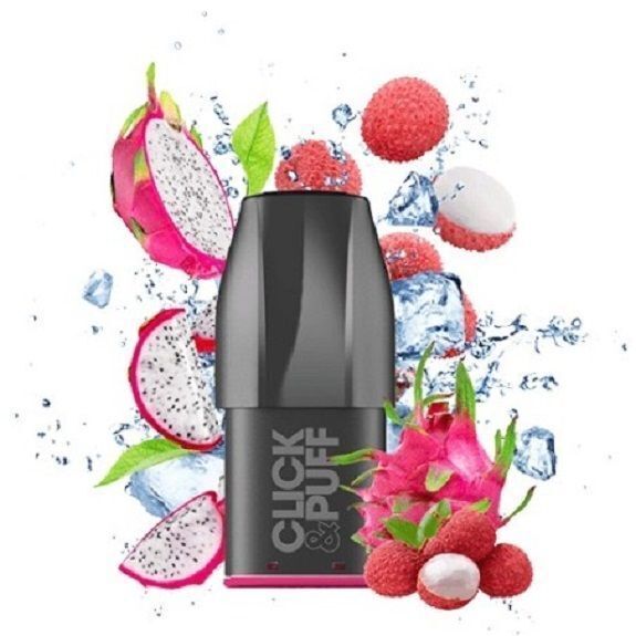 POD X-BAR CLICK & PUFF - Fruit du Dragon Litchi