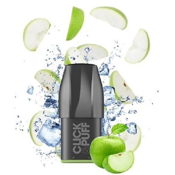 POD X-BAR CLICK & PUFF - Pomme Verte