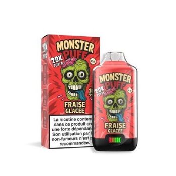 Kit MONSTER PUFF 28K - Fraise Glacée
