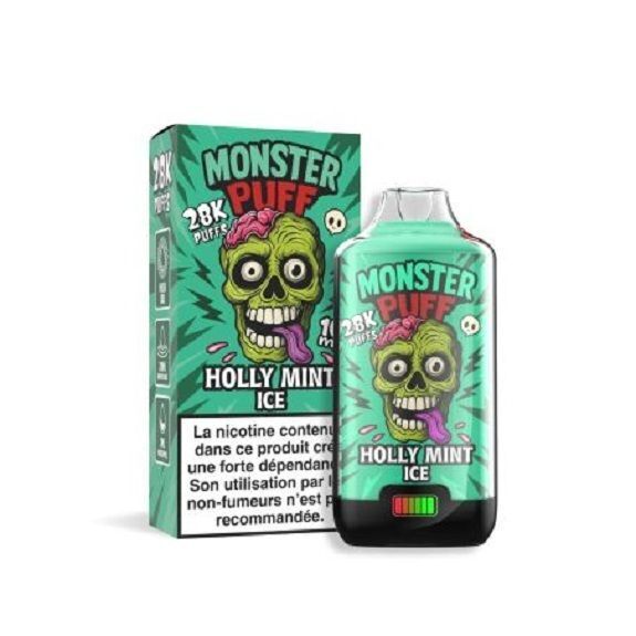 Kit MONSTER PUFF 28K - Menthe Glacée