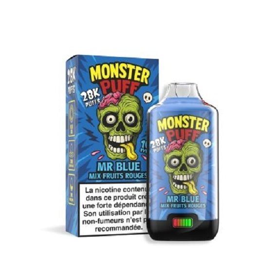 Kit MONSTER PUFF 28K - Mix Fruits Rouges