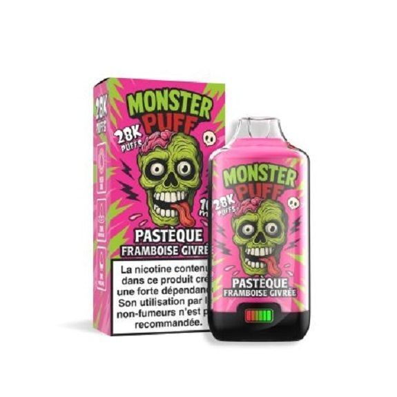Kit MONSTER PUFF 28K - Pastèque Framboise Givrées