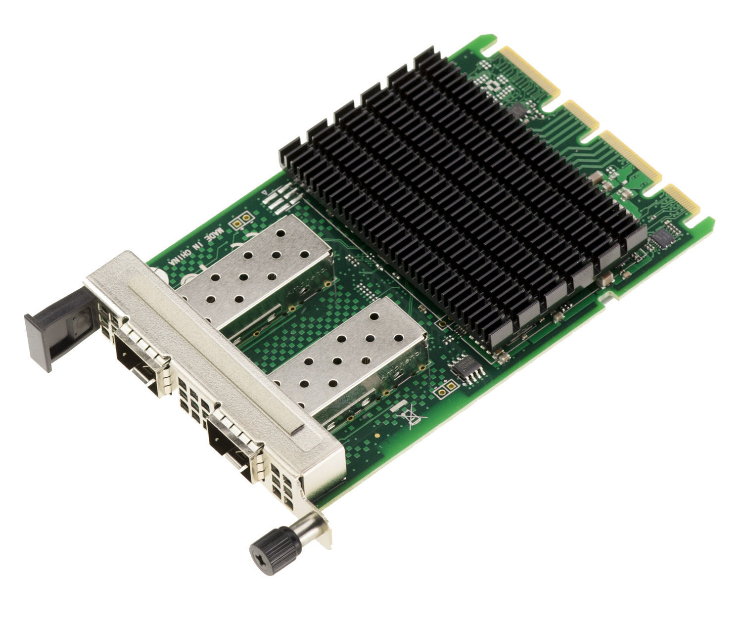 Serverkarte im Open Compute Project (OCP) 3.0-Format, ausgestattet mit RJ45- oder SFP+/SFP28-Anschlüssen