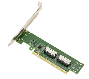 PCIe-Controller-Karten der neuesten Generation: SFF-8654 8i für PCIe 4.0 und MCIO für PCIe 5.0, maximale Leistung garantiert