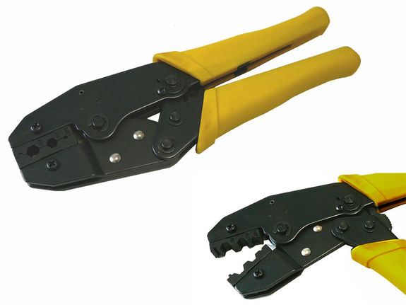 Rack and pinion pliers for hexagonal plugs - .256 .213 .068 for F / N / BNC / TNC / UHF / ST / SC / SMA plugs... .256 .218 .068