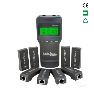 Sh'ma R45 Testeur Professionnel Réseau RJ45 Schéma cablage Localisation
