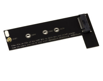 M2 (M.2 NGFF) to Mac Mini Adapter 2014 A1347 For mounting an M2 PCIe SSD on a Mac For mounting an M2 PCIe SSD on a Mac