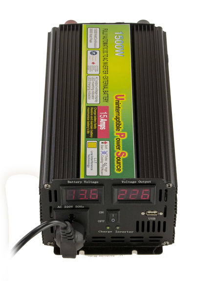 Inverseur de tension 24V allume-cigare vers 220V - Puissance 350 WATTS Inverseur de tension 24V allume-cigare vers 220V - Puissance 350 WATTS