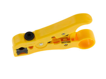 Quick Stripper for coaxial and network cabling. Coax compatible RG59 RG6 RG11 RJ11 RJ12 RJ45