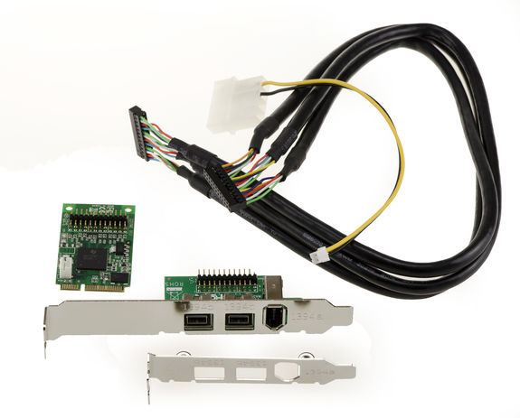 Carte Contr leur FIREWIRE 400 ET 800 IEEE1394 A b Sur Port MPCIe carte-contr-leur-firewire-400-et-800-ieee1394-a-b-sur-port-mpcie