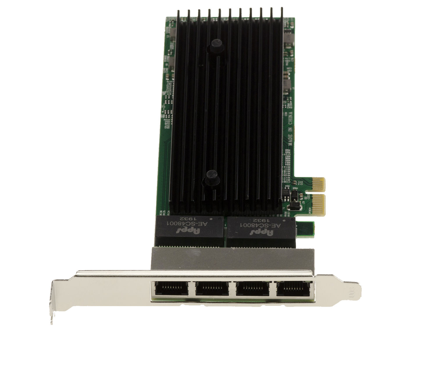 Carte réseau PCIe GIGABIT ETHERNET 2 ports - INTEL I82576 - Low High Profile eBa Carte réseau PCIe GIGABIT ETHERNET 2 ports - INTEL I82576 - Low High Profile eBa