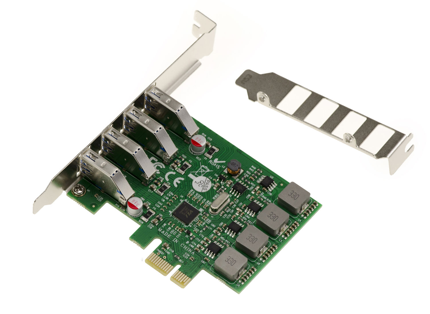 PCI Express 4 Poorts USB 3.0 Kaart | Groothandel-XL - Groothandel-XL