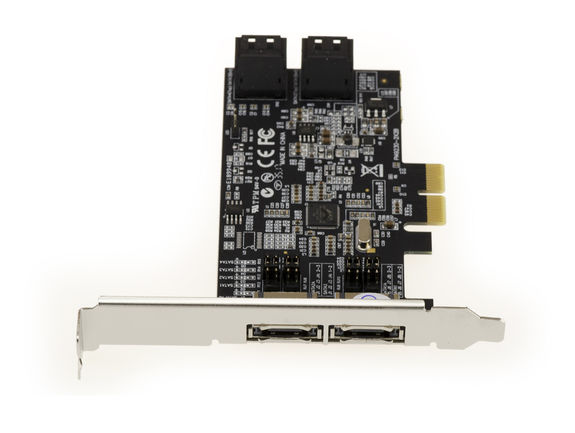 Carte Son Pc Carte Contrôleur PCIe SATA III 6G - 4 Ports Internes + 2 ESATA - Chipset Marvell 88SE9230 Avec RAID 0,1,10 Carte Contrôleur SATA PCIe Carte Son Pc Carte Contrôleur PCIe SATA III 6G - 4 Ports Internes + 2 ESATA - Chipset Marvell 88SE9230 Avec RAID 0,1,10 Carte Contrôleur SATA PCIe
