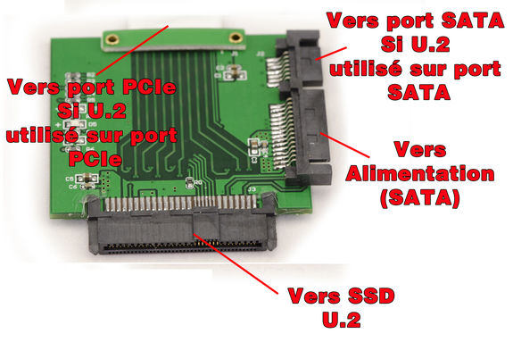 Adaptador de disco M.2 NVMe SSD para U.2 2.5 NVMe SFF-8639 SSD Adaptador de disco M.2 NVMe SSD para U.2 2.5 NVMe SFF-8639 SSD