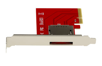 PCIe 4X controller card for XQD 2.0 cards - Compatible with Sony G Series, Lexar, etc...