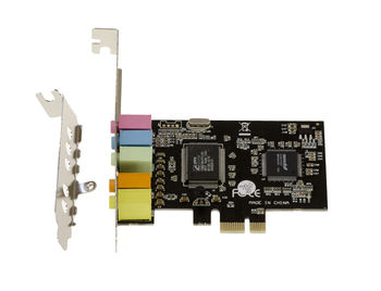 5.1 CHANNEL PCIe Sound Card - CHIPSET CMEDIA CMI8738/PCI-SX and ASM1083 ...