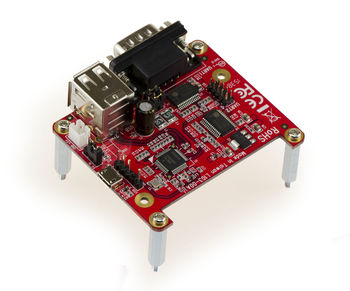 Expansion board for Raspberry Pi IoT - 2 RS232 COM ports + 2 USB 2.0 ports