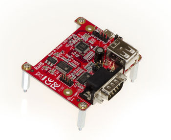 Expansion board for Raspberry Pi IoT - 2 RS232 COM ports + 2 USB 2.0 ports