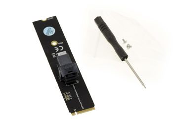 M2 PCIe M Key 22110 to SFF-8643 card for SSD or PCIe connection