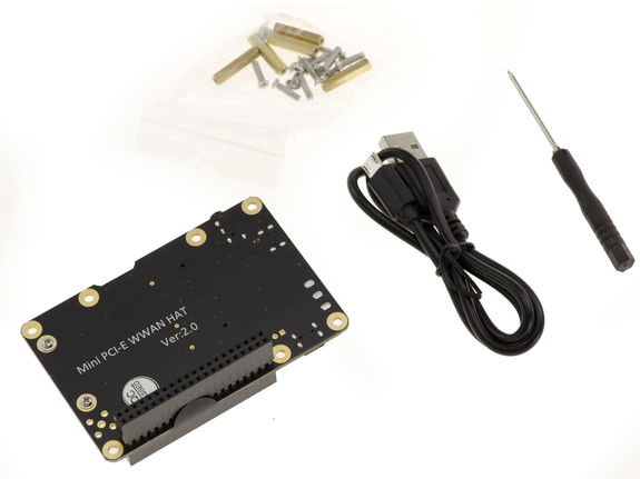 3G 4G LTE HAT pour Raspberry Pi, Samsung ARTIK, Latte Panda ou ASUS ...