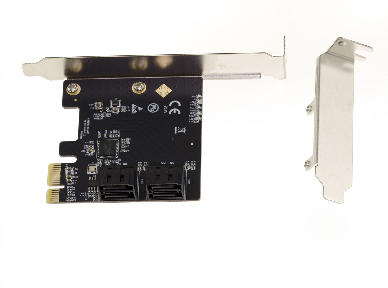 MZHOU Scheda PCIe SATA a 2 Porte - Scheda di Espansione PCI Express 3.0 GEN3 - Schede Controller MZHOU Scheda PCIe SATA a 2 Porte - Scheda di Espansione PCI Express 3.0 GEN3 - Schede Controller