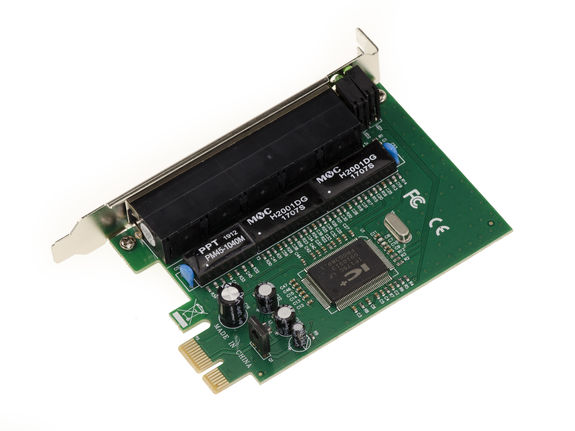 PCIe SWITCH ETHERNET card with IC Plus IP175 chipset - 5 Ports