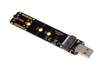 USB 3.0 enclosure key adapter For all types of M.2 NGFF SSDs: M2 type PCIe NVMe AND M2 type SATA - CHIPSET REALTEK RTL9210B
