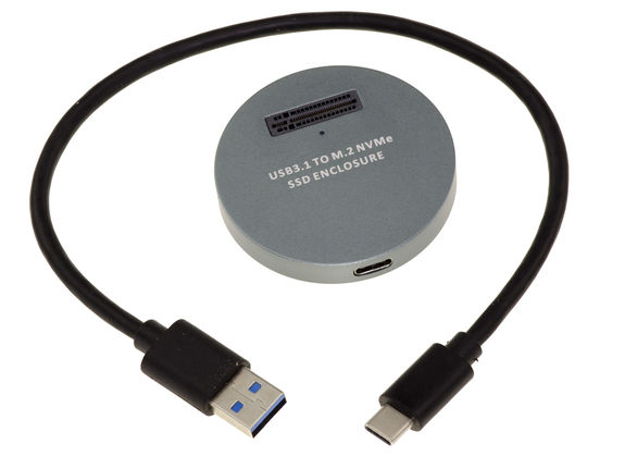 DOCKING STATION. USB dock for SSD M2 NGFF NVMe PCIe USB3.2 Gen2 link 10GB