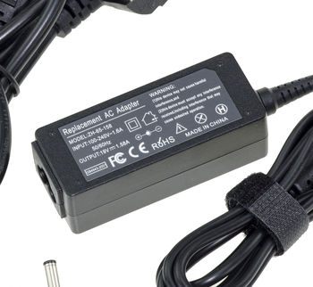 Laptop power supply 19V 1.58A 2.5x5.5mm tip - Equivalent Toshiba PA3743U-1ACA, PA3743E-1AC3, PA3467U-1ACA, PA-1300-03, G71C0009T118.
