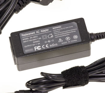 Laptop Power Supply 12V 3A 1.7x4.8mm tip - Equivalent Asus ADP-36EH, SMQ2175
