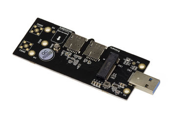 M2 B Key 3042 3052 to USB3 Dual Nano SIM Adapter for 3G 4G 5G Cards