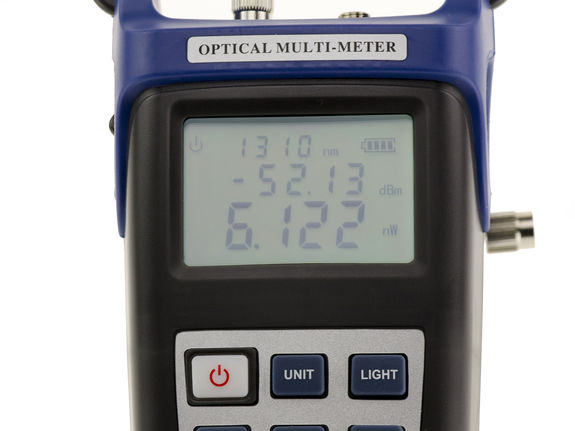 Tester for Fiber Optic Power Meter + Visual Fault locator VFL. Compatible 850 1300 1310 1490 1550 1625 nm