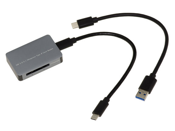 CFexpress Card Adapter Type B to USB 3.1 10G - Compatible with Sony TOPSSD SanDisk Cards etc.