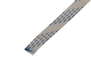 Nappe Ruban ZIF FPC 32 PINS Pas 0.5MM Longueur 200mm Largeur 16.5mm. Connecteurs fils sur la même face de la nappe AWM