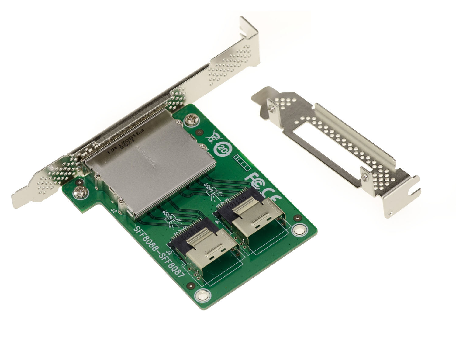 その他 Mini Converter MiniSAS SFF 8087 SFF 8088 SAS conversion plate controller