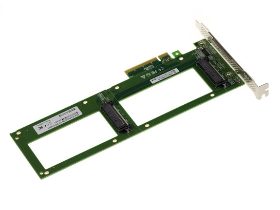 Ct. PCIe 8x PCIe 3.0 2 SSD PCIe NVMe U.2 U2 68-Pin SFF 8639 VERZWEIGUNG