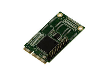 Mini PCIe 1 Parallel Port LPT DB25 SPP ECP Format mPCIe Full Size - CHIPSET WCH CH384L