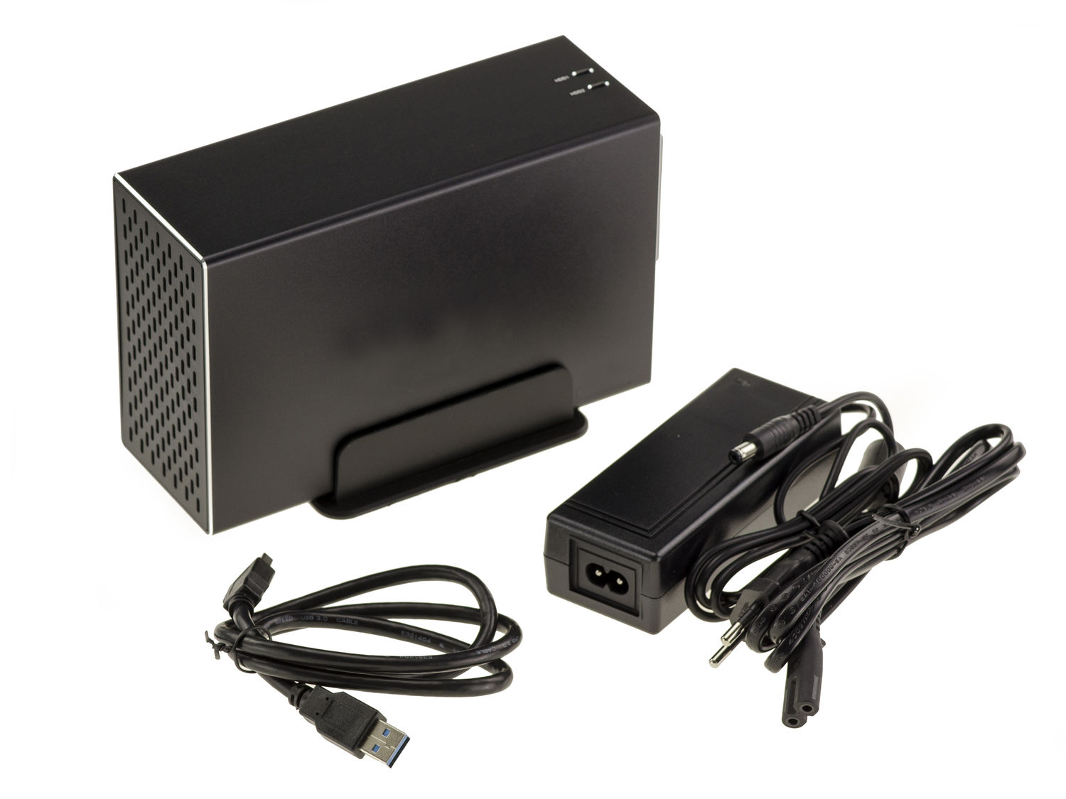 Docking Station Kalea-Informatique Per HDD SATA E IDE 2.5/3.5 – USB 2.0, Alimentazione 12V 2A, Con Interruttore