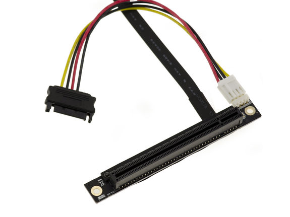Adaptateur Riser PCIe Gen 3.0 16x vers M2 E A Key - Longueur de la ...