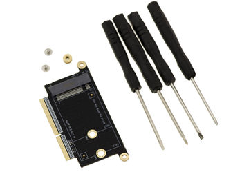 M2 NGFF NVMe M Key adapter to replace SSD 22+34 Points of a 2016 or 2017 MAC Pro A1708 with Tools