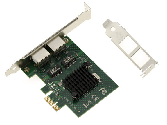 Scheda Di Rete PCIe X1 2 Porte RJ45 Gigabit Ethernet – Chip Broadcom BCM5720, Profilo Basso E Alto, Per Server E Desktop