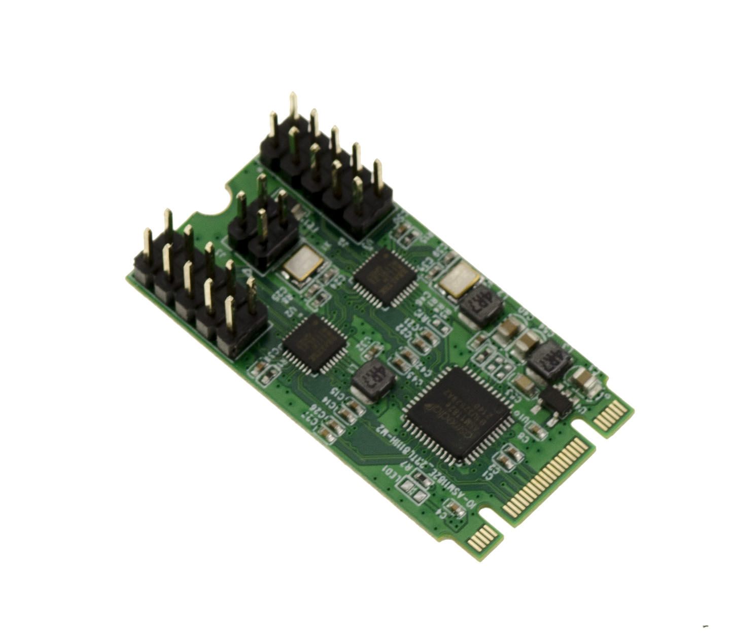 Carte Contrôleur M2 Dual Gigabit Ethernet - M.2 PCIe M ou B+M