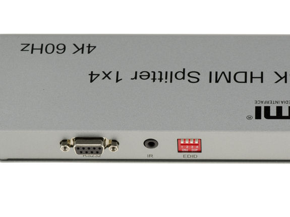 Splitter HDMI 2.0 4K 60Hz – 1 Ingresso E 4 Uscite Identiche, Con EDID E HDCP 2.2, Per Monitor E TV